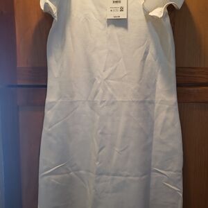 Chic White Asymmetrical Dress